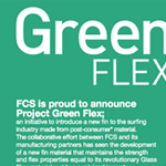 FCSが新しいグリーン コンポジット フィン マテリアルを発表