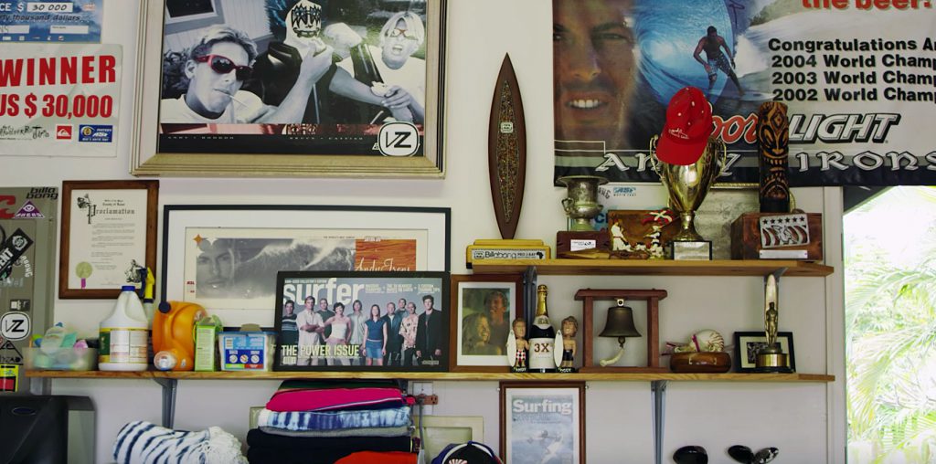 アンディ・アイアンズのガレージは今もあの時のまま、彼の思い出