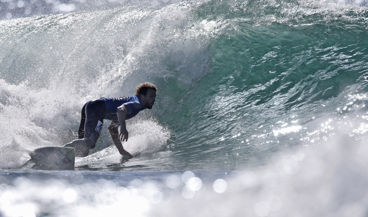 Kai Otton competing in the round of 144 at the Maitland & Port Stephen’s Toyota Pro