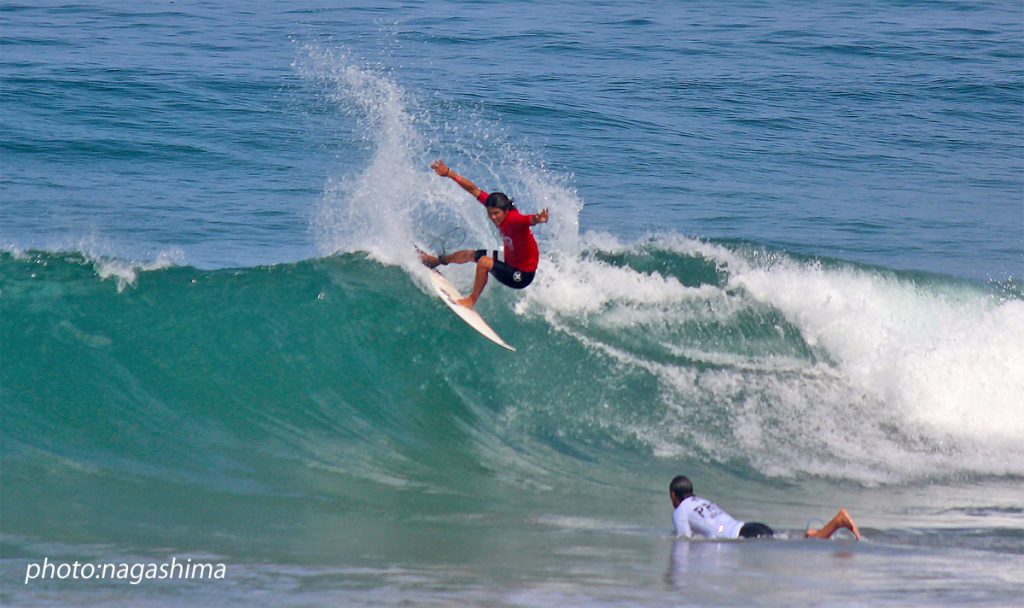田中大貴が13位。野呂玲花が25位。フランスのアングレットで開催のWSL