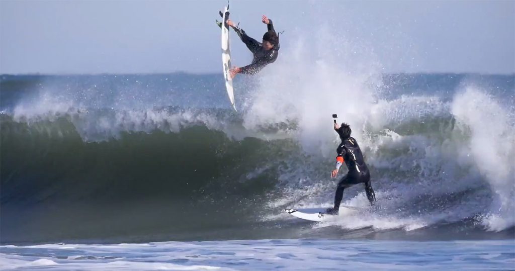 HIDE＆YUKI 田中英義と蛸優樹のOFF SEASON シューティング・セッション ＠ICHINOMIYA | SURFMEDIA