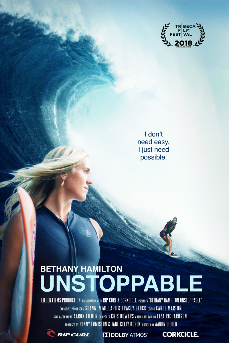 片腕を失ったソウル サーファー ベサニー ハミルトンの最新映画 Unstoppable が公開 Surfmedia