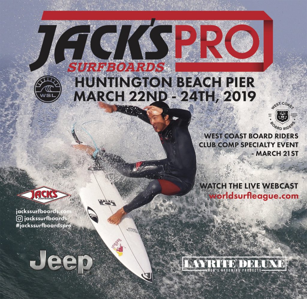 五十嵐カノアがホームであるハンティントンビーチで行われる「Jack's