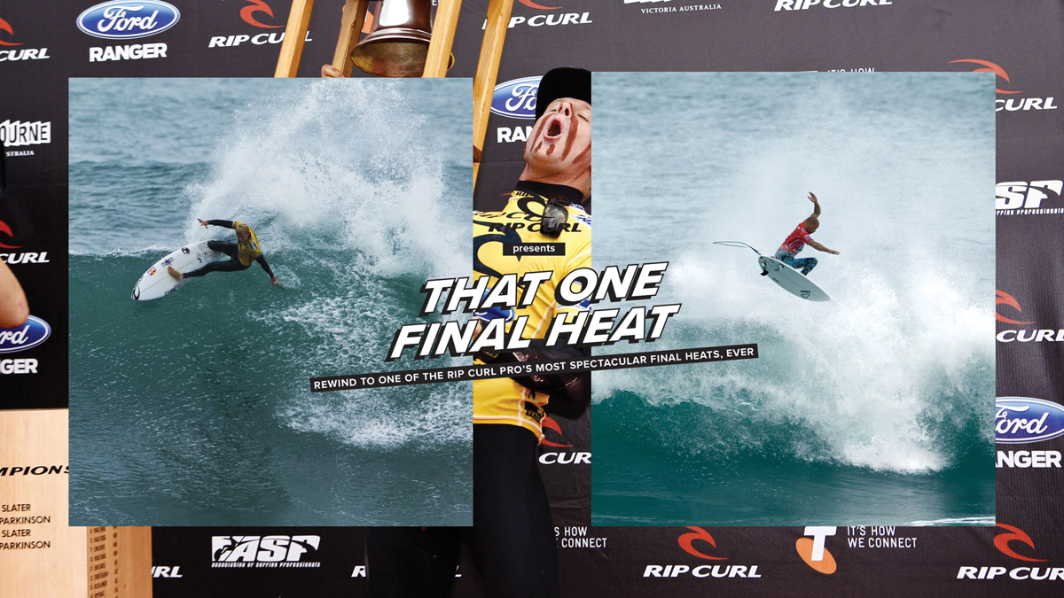ミックとケリーのベルズビーチでの名勝負 2012年リップカールプロのファイナル Surfmedia
