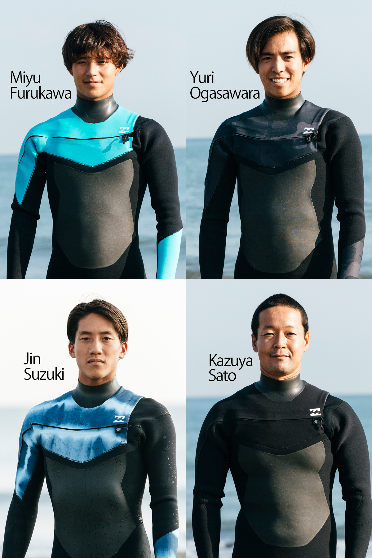 公式日本サイト ビラボンウエットスーツ サーフィン