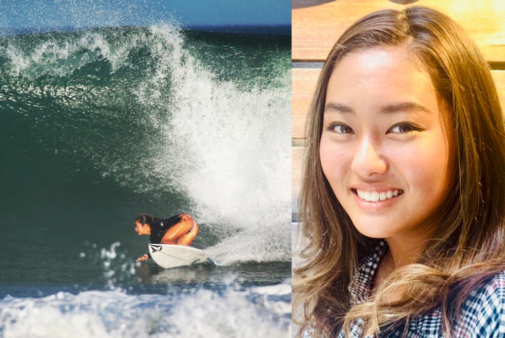 プロサーファー脇田紗良とエース株式会社が「ゼロハリバートン」で