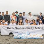 国際海洋DAYに「Think Sustainability Action ALLIE × NPO 法人サーフアンドシー ビーチクリーン」が開催。