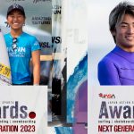 渡邉壱孔と都築虹帆が、JAPAN ACTION SPORTS AWARDS 2023 NEXT GENERATIONを受賞。