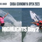 中塩佳那と長沢侑磨が高得点。男女ベスト４決定。Ginza 78 Clinic Chiba Ichinomiya Open Pro Junior