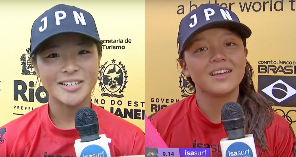 波乗りジャパン好スタート。U16池田美来、鈴木莉珠、髙井汰朗、岡野漣