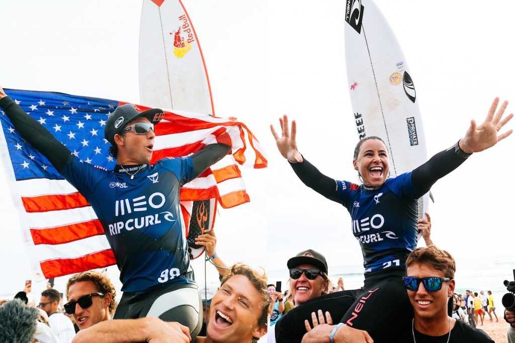 グリフィン・コラピントとジョアン・ディフェイが2024 MEOリップ・カール・プロ・ポルトガルで優勝。 | SURFMEDIA