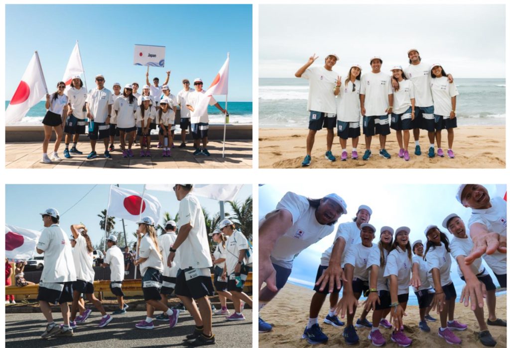 サーフィン日本代表（NAMINORI JAPAN）オフィシャル・ユニフォーム