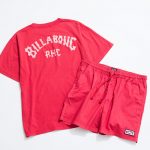 ロンハーマンとBILLABONGのコラボ第3弾　BILLABONG for RHC Wash T-Shirt & Shortsが5/11より発売