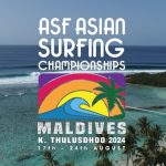 第３回となるアジアサーフィン選手権が、 2024年8月17日(土)～24日(日)、モルディブ・コークスにて開催決定