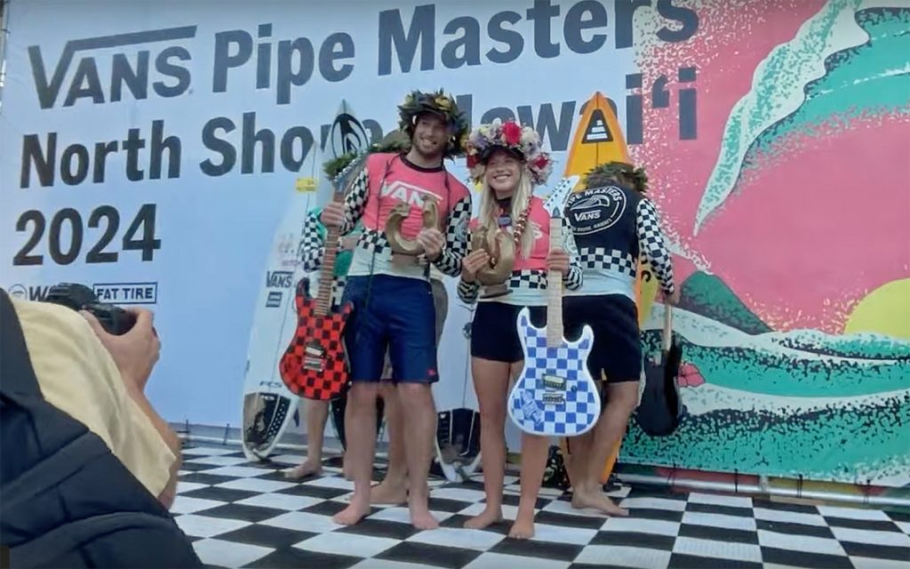 2024年Vansパイプ・マスターズは、ネイザン・フローレンス（HAW