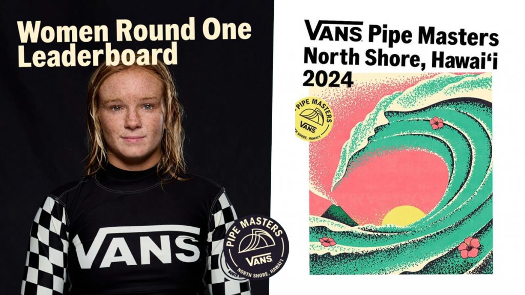 VANSノースショア ハワイ2024 パイプマスターズ ビーチタオル