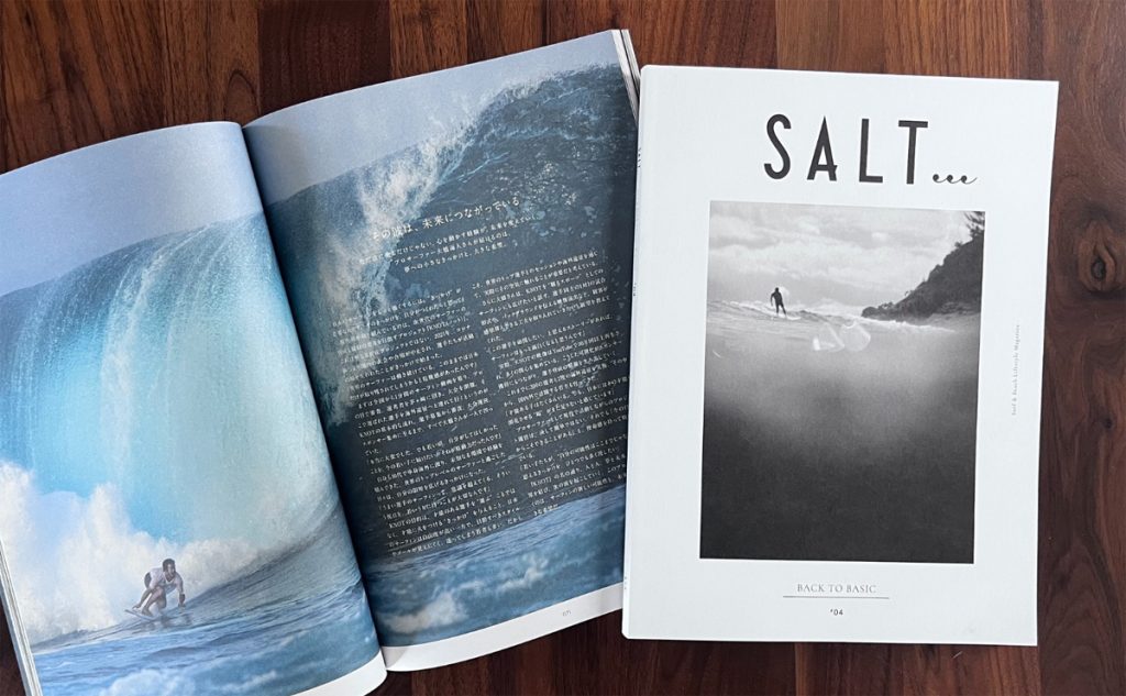 2025 年 4 ⽉ 15 ⽇発売 Surf & Beach Lifestyle Magazine「SALT