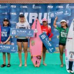 松岡亜音とリーフ・ヘイズルウッドがQS6000クルイ・プロで優勝。池田美来4位、金沢呂偉3位と日本勢が活躍。