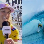 女子ファイナリスト2名が決定。WSL女子ファイナル5も確定。CT第11戦レクサス・タヒチ・プロ大会2日目。