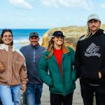 昨年ベルズで準優勝の田岡なつみ、吉川広夏、井上楓、井上桜、井上鷹が出場。バイオグラン・ベルズビーチ・ロングボードクラシック