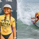 松岡亜音が大会最高得点をマーク。WSLQS6000『BILLABONG TAHARA PRO』大会3日目ハイライトリポート。