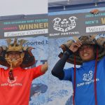 渡邉壱孔と川瀬心那が優勝賞金100万円を獲得。Kitaizumi Surf Festival 2025 福島復興支援ビーチイベント＠南相馬