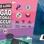 WSL QS6000シャルガオ・インターナショナル・サーフィン・カップが10月24日から31日までフィリピンのクラウドナインで開催