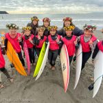 都筑有夢路と都築虹帆、水野亜彩子による次世代の女子サーファー育成を目的とした体験型イベント「SURF & MIND SESSION」リポート