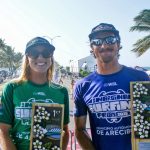 アリッサ・スペンサーとディミトリ・プーロスがプエルトリコで開催されたQS4000ラ・マルジナル・サーフィン・プロで優勝。カノア9位