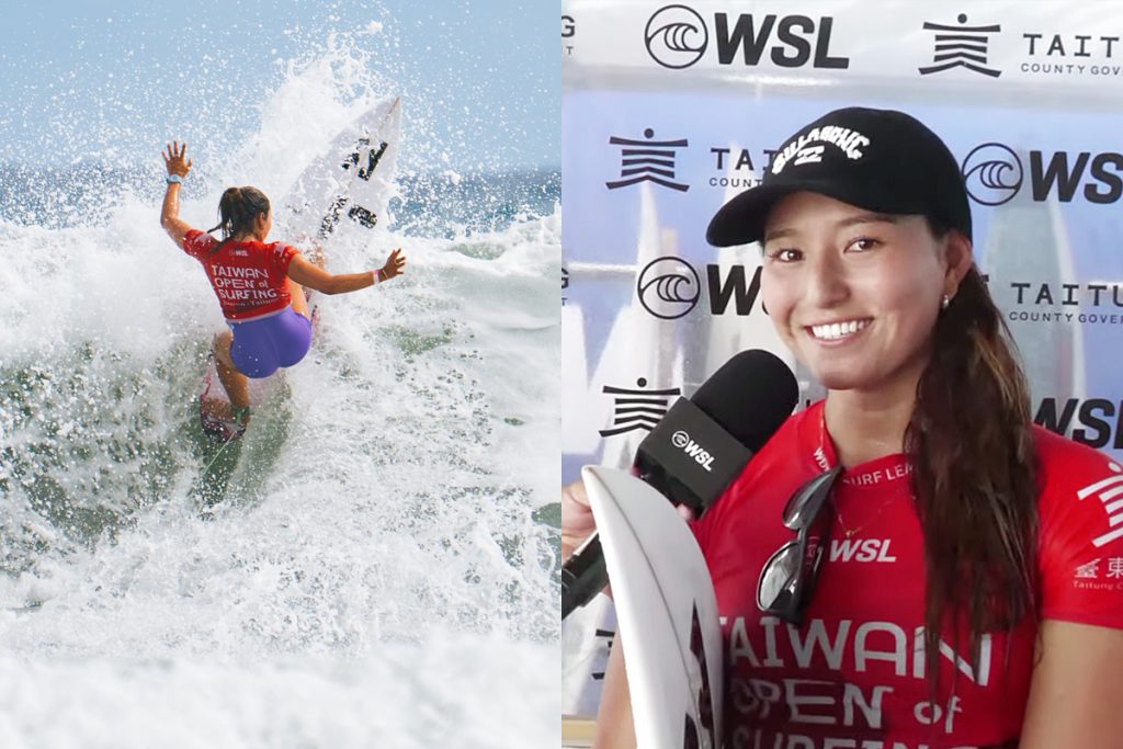 松田詩野が女子のハイエスト2ウェイブトータルを記録して躍進。WSL