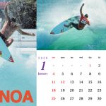 五十嵐カノアの直筆サイン入り「GO KANOA CALENDAR 2026」（大判A2サイズ）を抽選にて4名様にクリスマス・プレゼント。