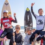 西優司と野中美波が優勝。さわかみ S.LEAGUE 25-26 《S.ONE》ショートボード第3戦「鴨川プロ」大会最終日