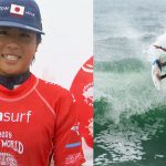 岡野漣と草深心虹が勝ち上がり、これで波乗りジャパン全員がラウンド2進出。ISA世界ジュニアサーフィン選手権大会3日目