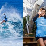 都筑有夢路はパイプで17位。松岡亜音25位。レクサス・パイプ・チャレンジャー プレゼンテッド・バイ・ビラボン 女子ファイナルデー